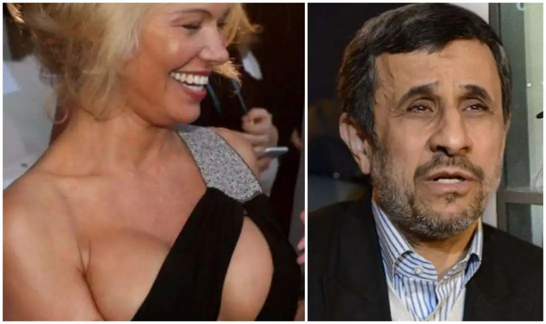 pamela anderson ahmadinejad