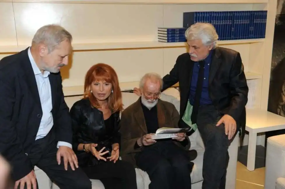 paolo pagliaro lilli gruber eugenio scalfari e michele placido