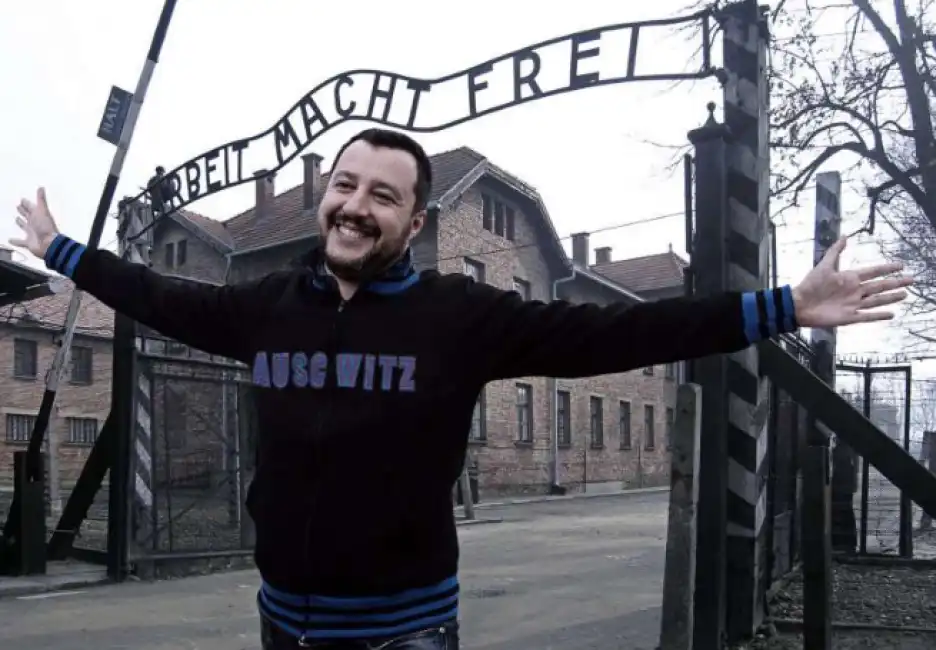 salvini auschwitz