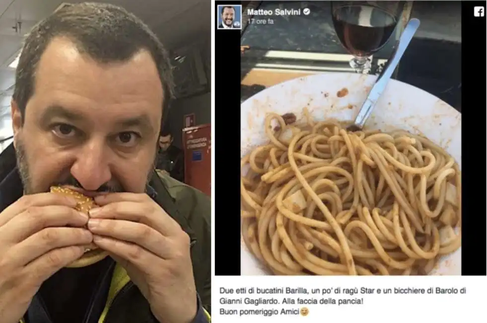 salvini cibo social barilla