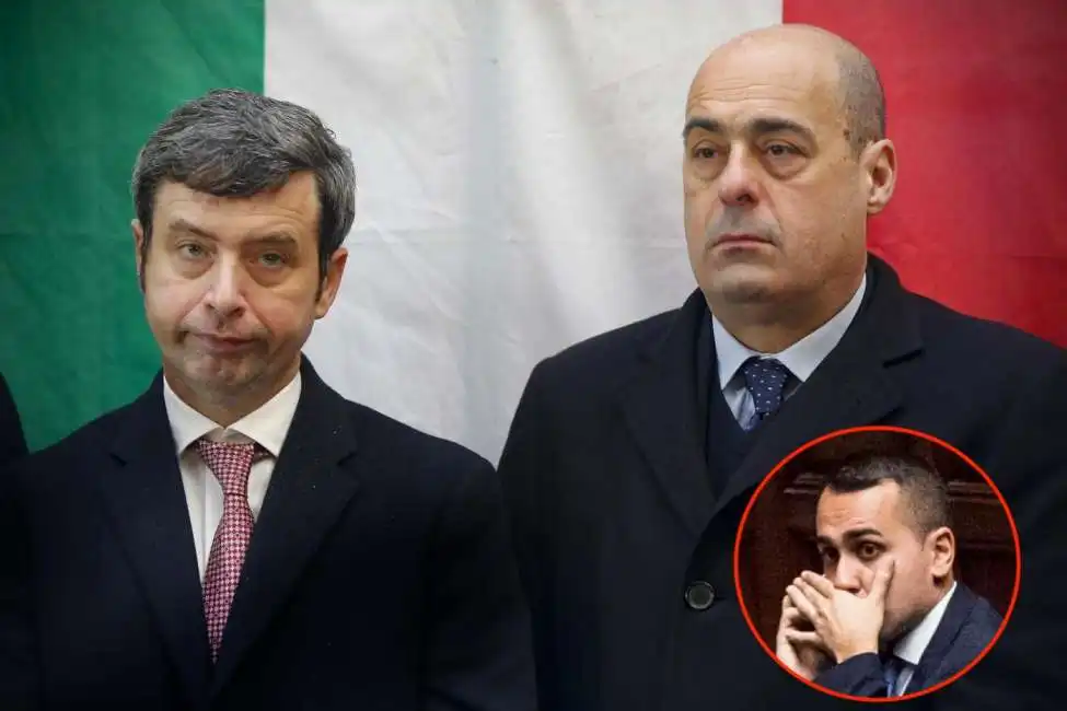 andrea orlando nicola zingaretti luigi di maio