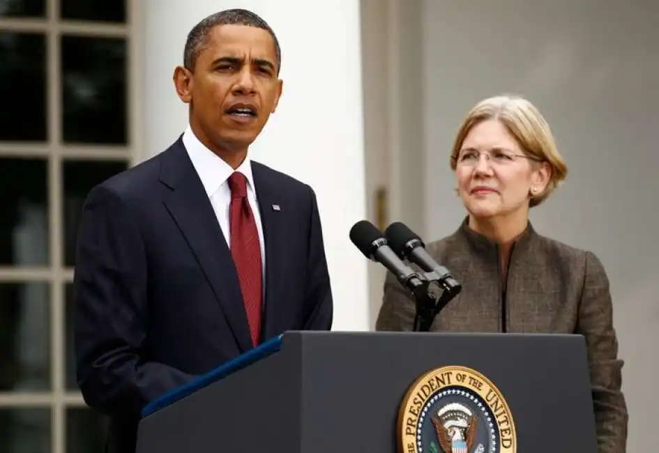 barack obama elizabeth warren