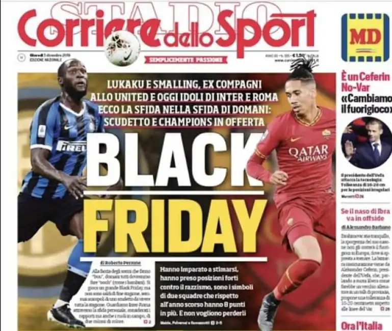 corriere dello sport titolo