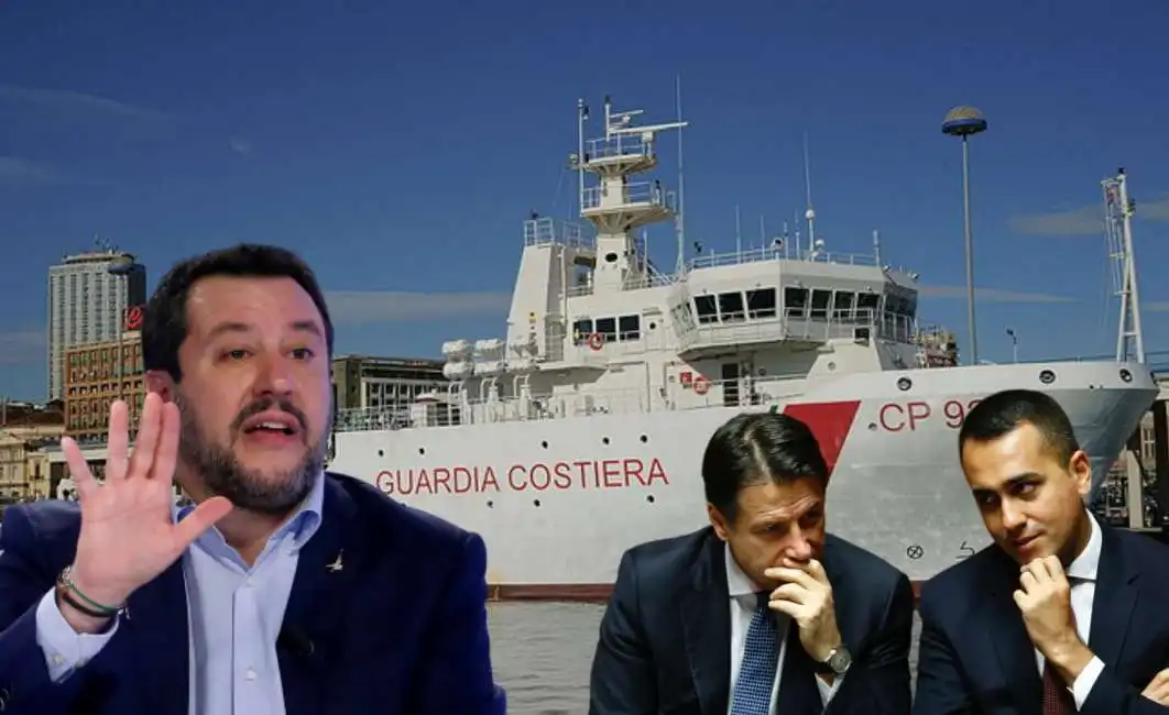 gregoretti matteo salvini giuseppe conte luigi di maio