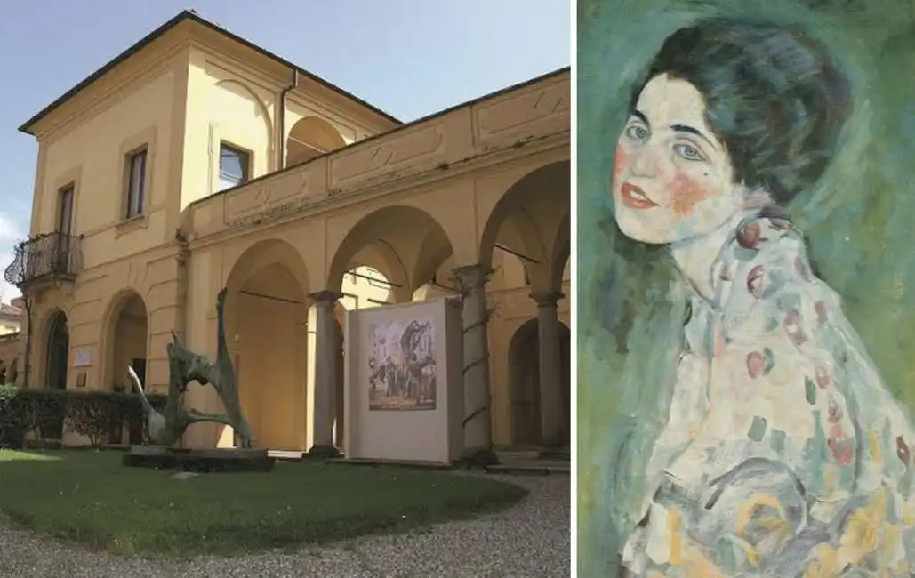 gustav klimt - ritratto di signora piacenza galleria ricci oddi