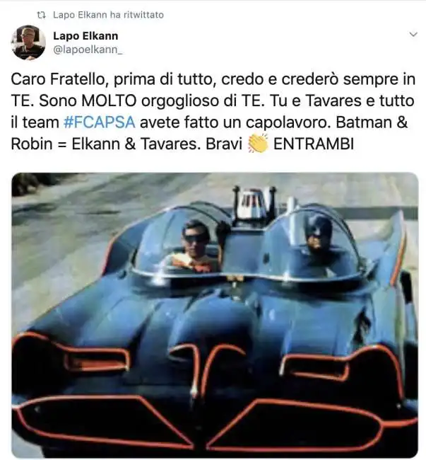 lapo elkann peugeot psa fca fiat chrysler john carlos tavares