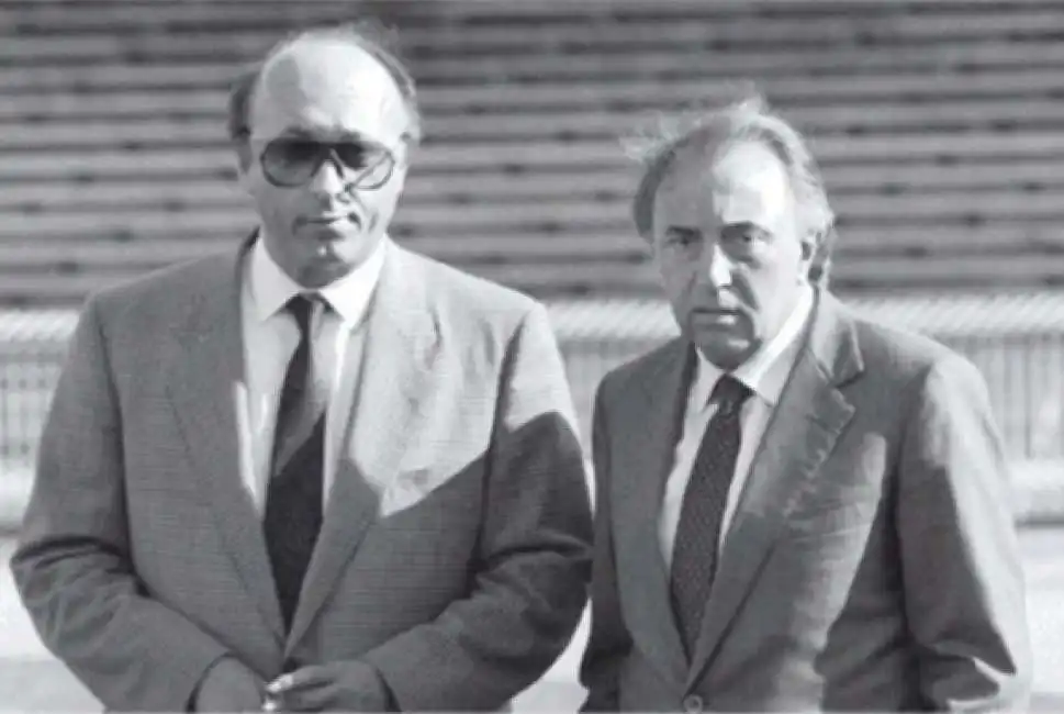 luciano moggi e corrado ferlaino 