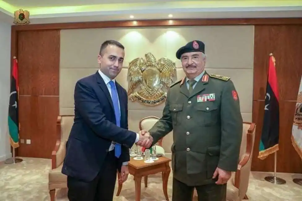 luigi di maio khalifa haftar