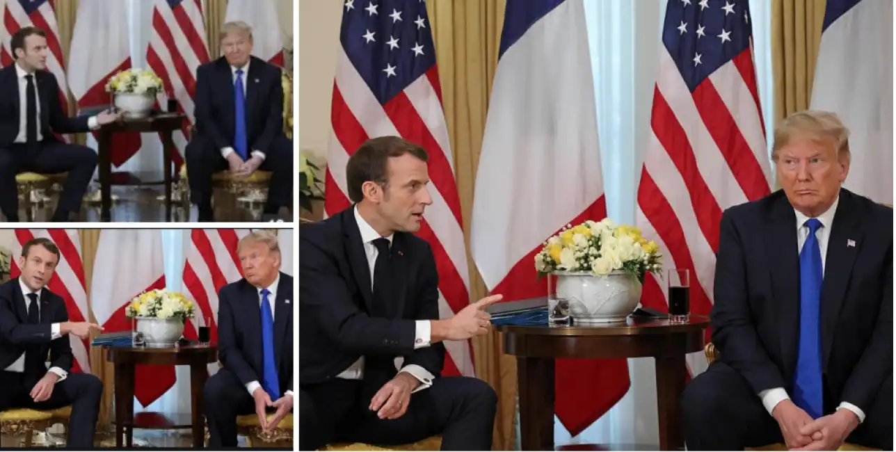 macron trump