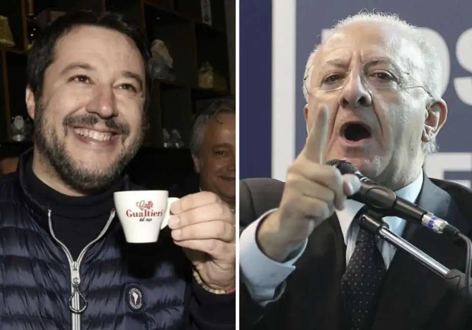 matteo salvini vincenzo de luca