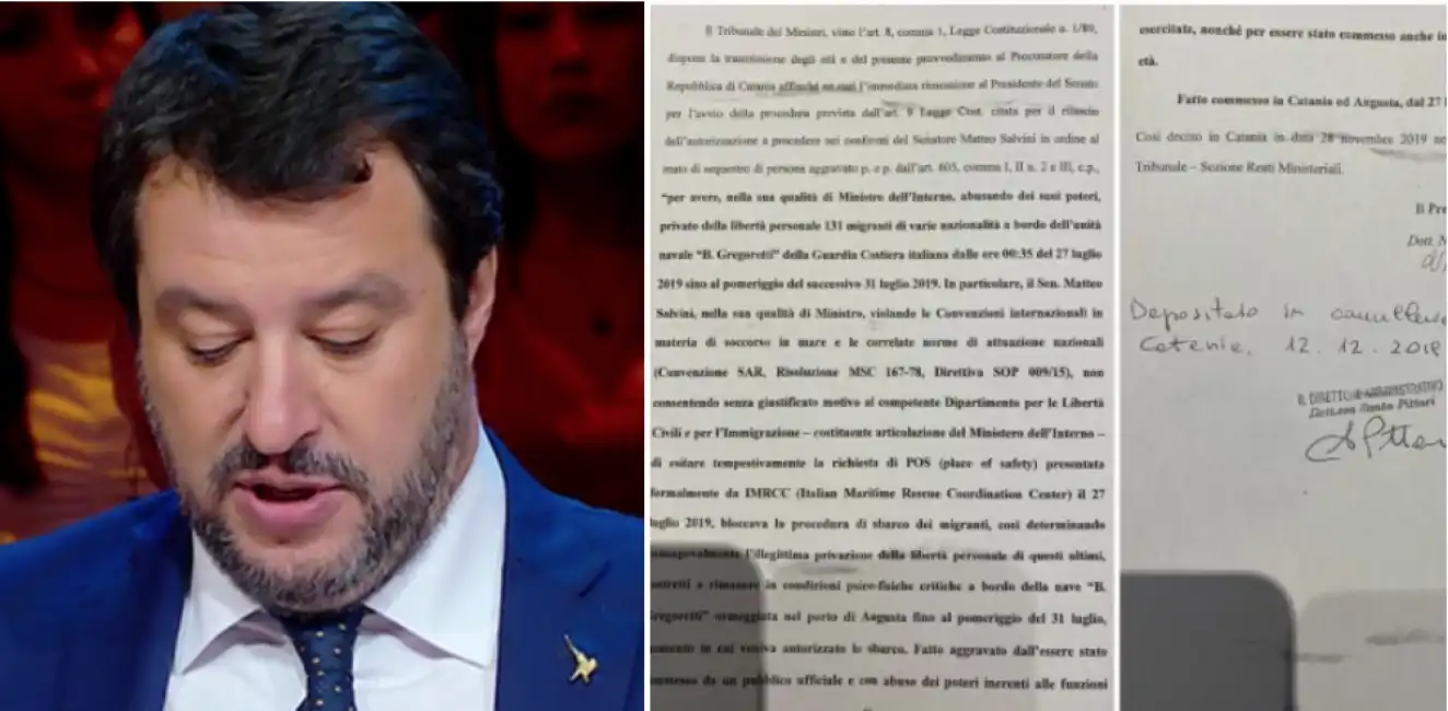 salvini richiesta di autorizzazione a procedere