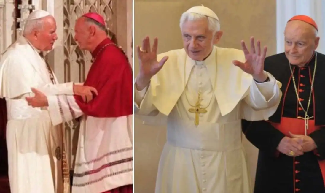 theodore mccarrick papa benedetto xvi giovanni paolo ii wojtyla ratzinger