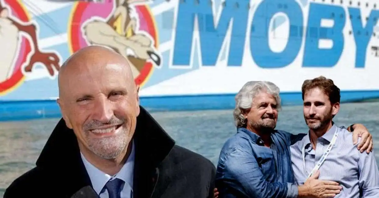 vincenzo onorato moby davide casaleggio beppe grillo