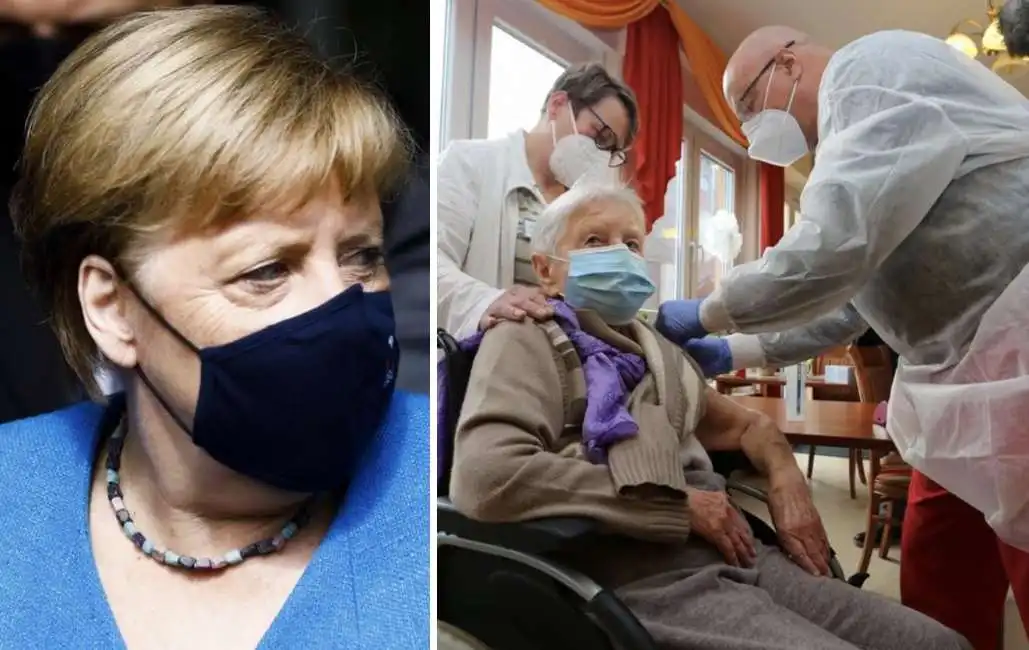 angela merkel coronavirus vaccino