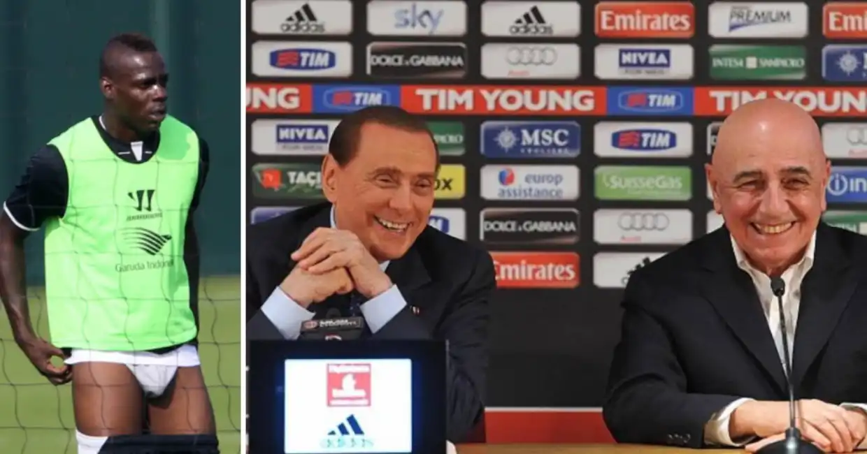 balotelli galliani berlusconi