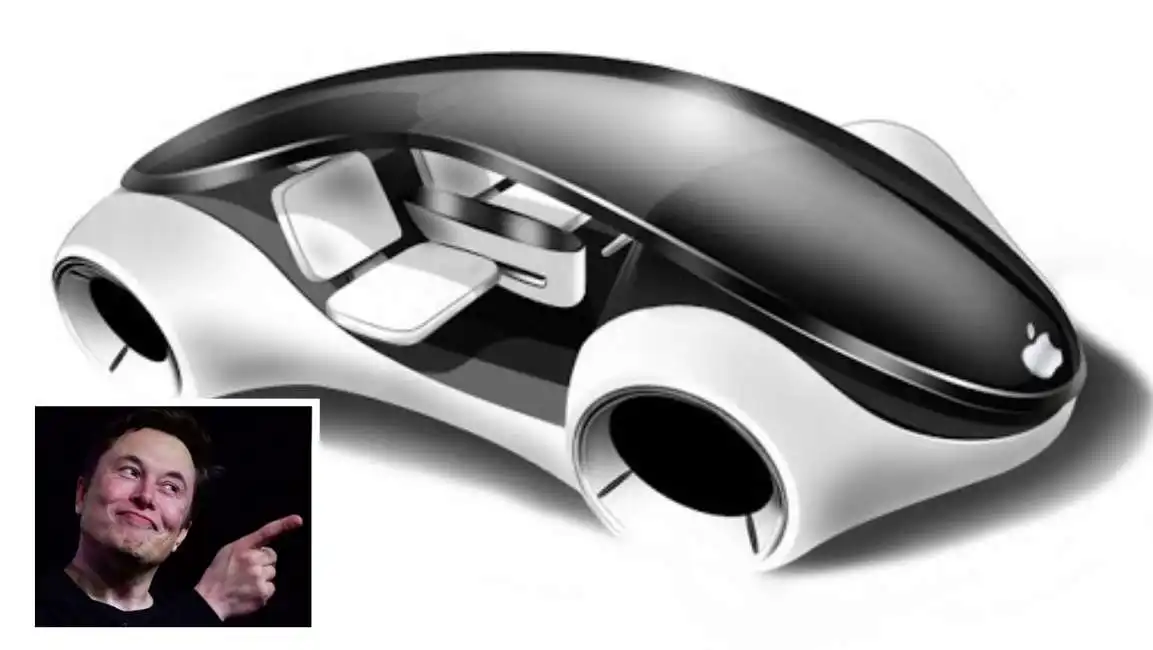 elon musk tesla apple car