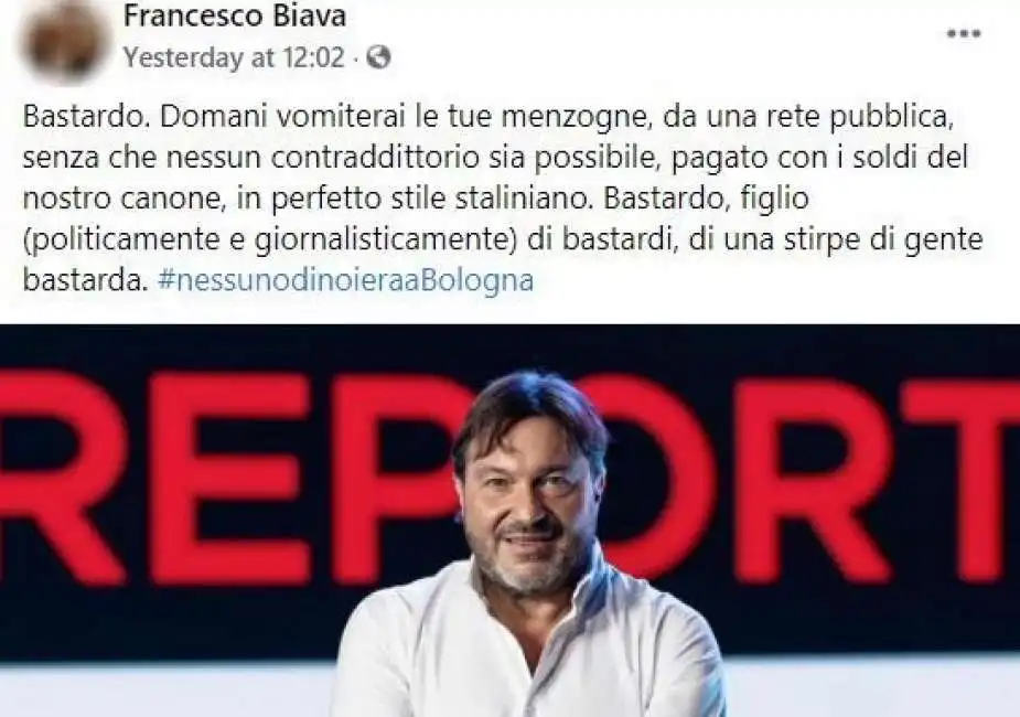 francesco biava sigfrido ranucci report