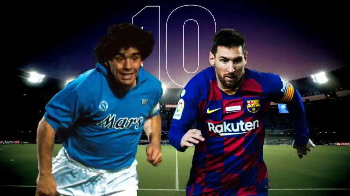 maradona messi