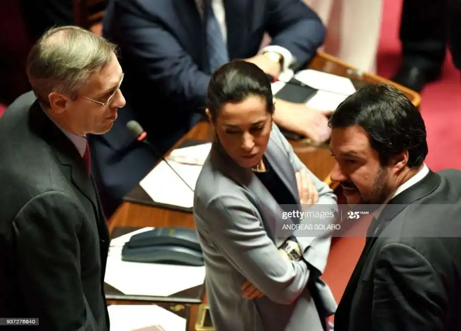 niccolo ghedini licia ronzulli matteo salvini