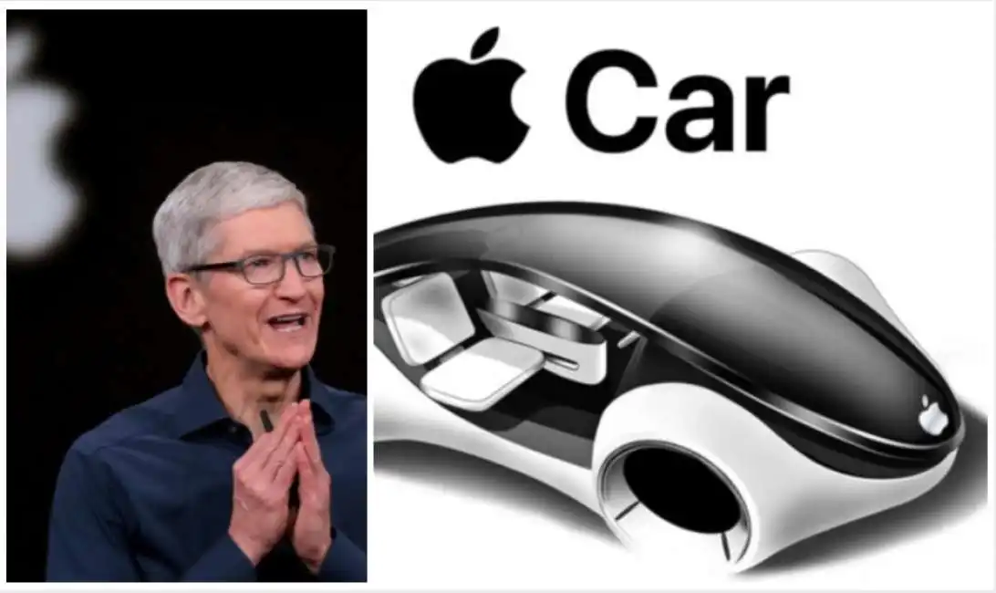 tim cook apple car