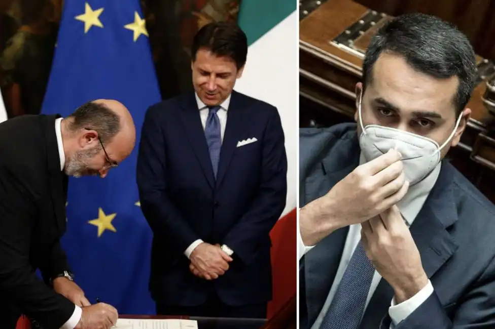 vito crimi giuseppe conte luigi di maio