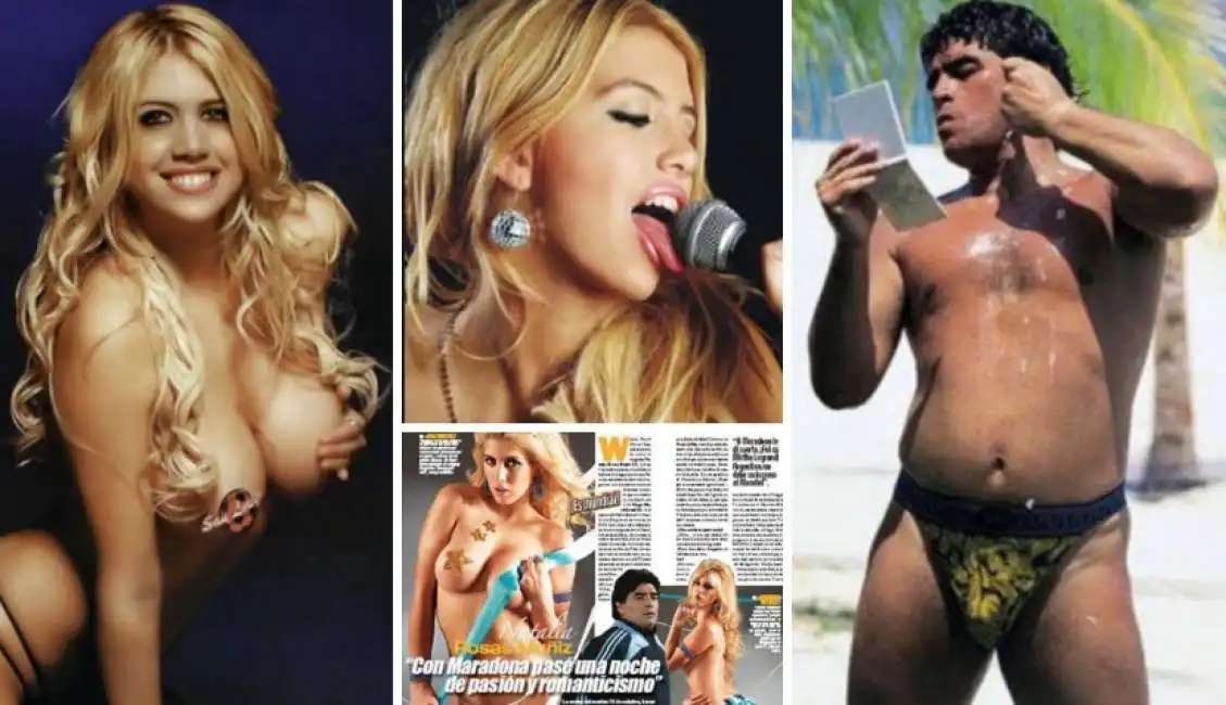 wanda nara diego armando maradona