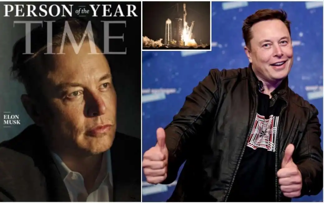 elon musk time uomo dell'anno