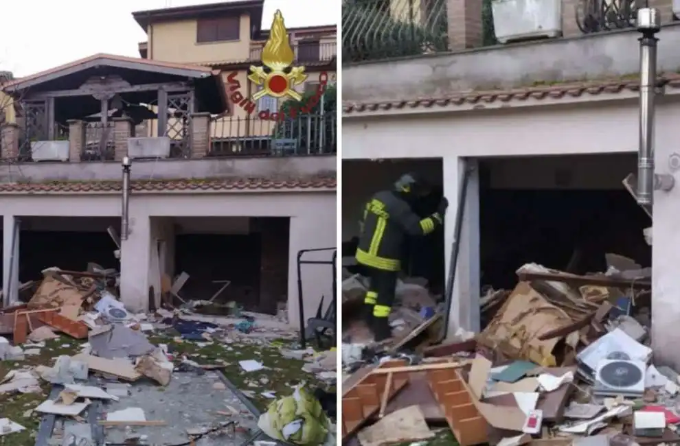 esplosione in una palazzina a rocca di papa