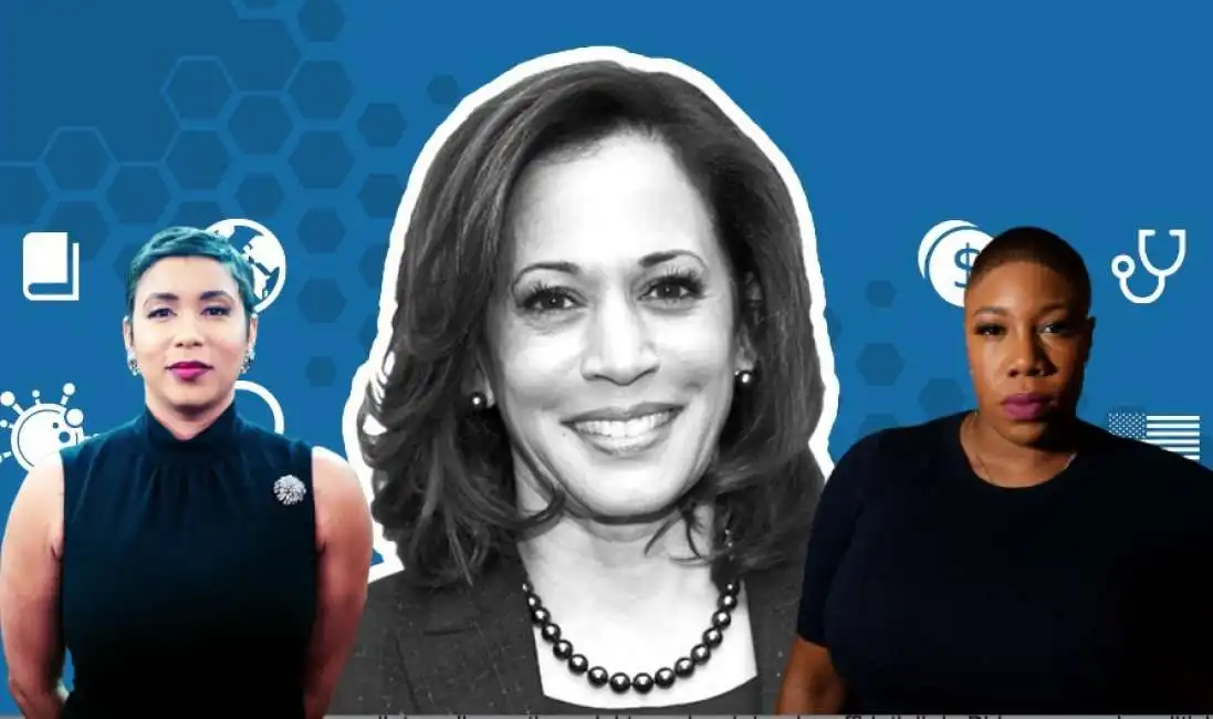 kamala harris symone sanders ashley etienne