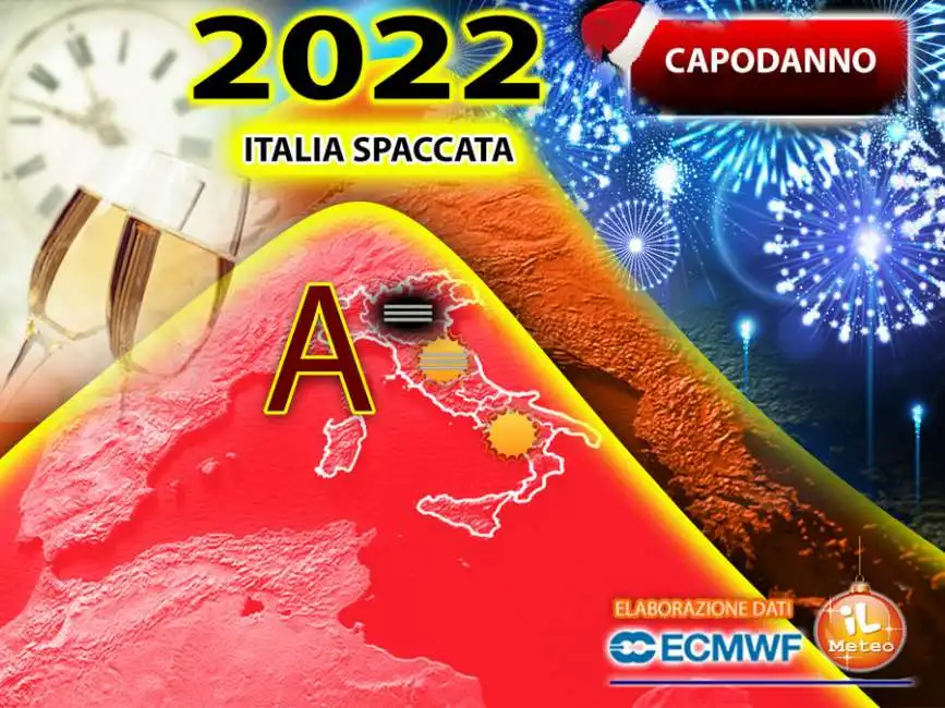 meteo caldo capodanno