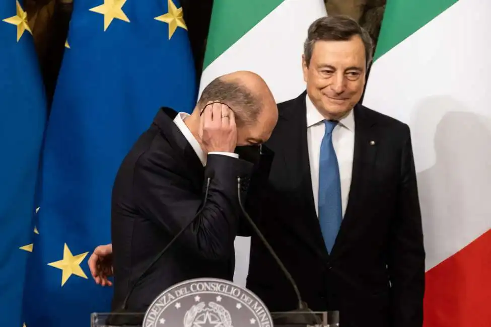 olaf scholz mario draghi 