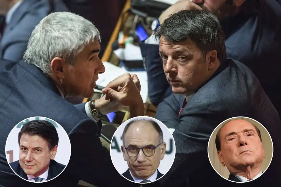 pierferdinando casini matteo renzi enrico letta giuseppe conte silvio berlusconi 