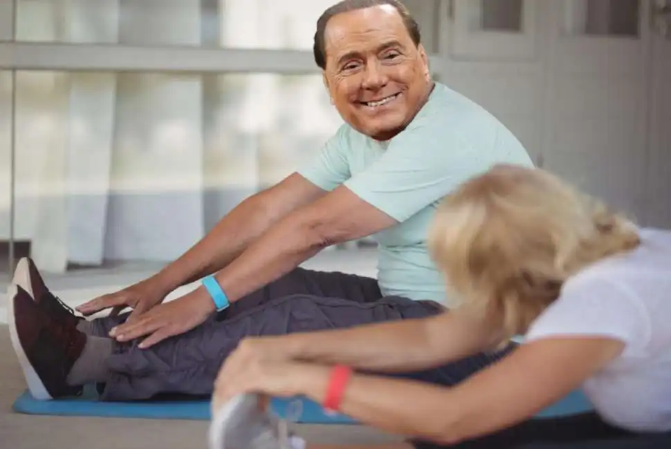 silvio berlusconi ginnastica detox