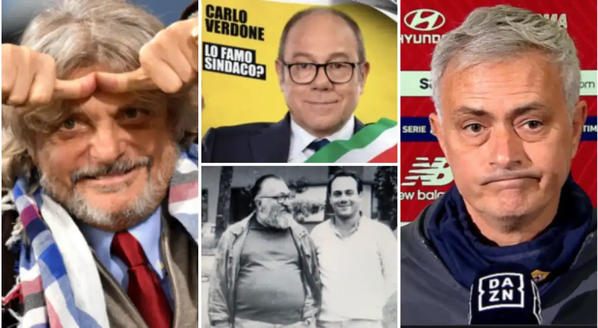 verdone ferrero mourinho leone