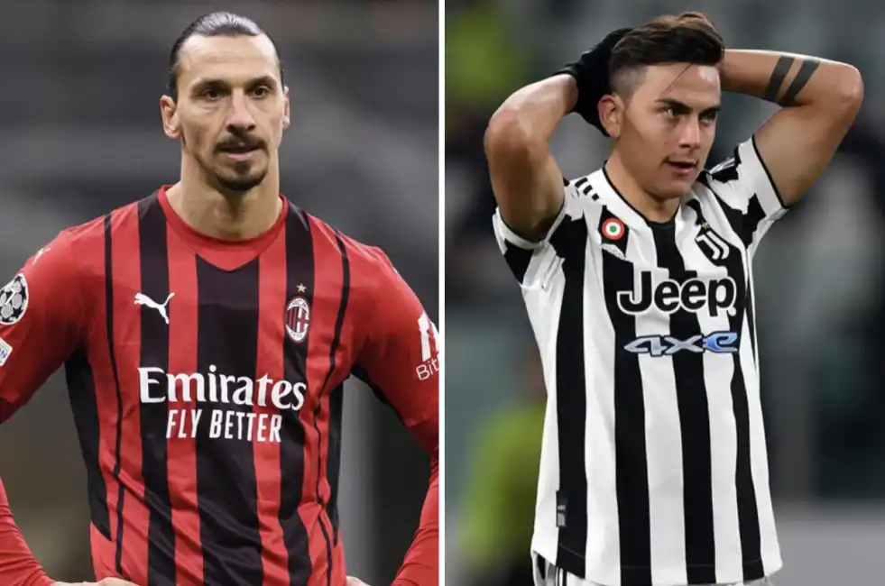 zlatan ibrahimovic paulo dybala