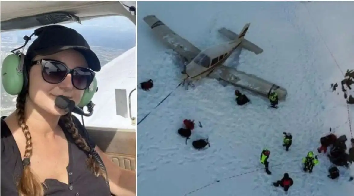 aereo avaria dolomiti silvia del bon