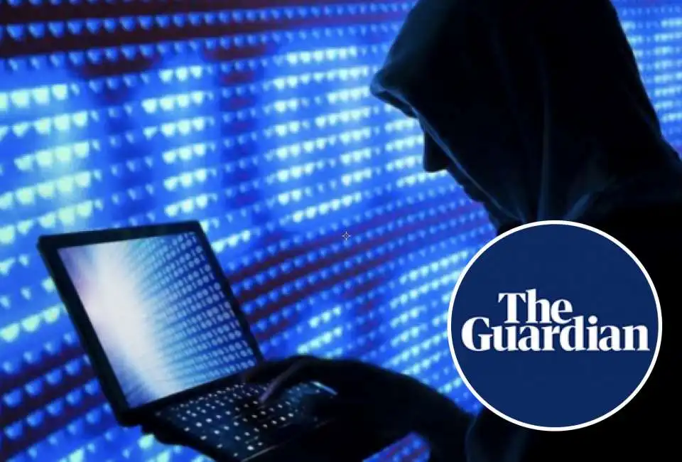 attacco hacker the guardian 