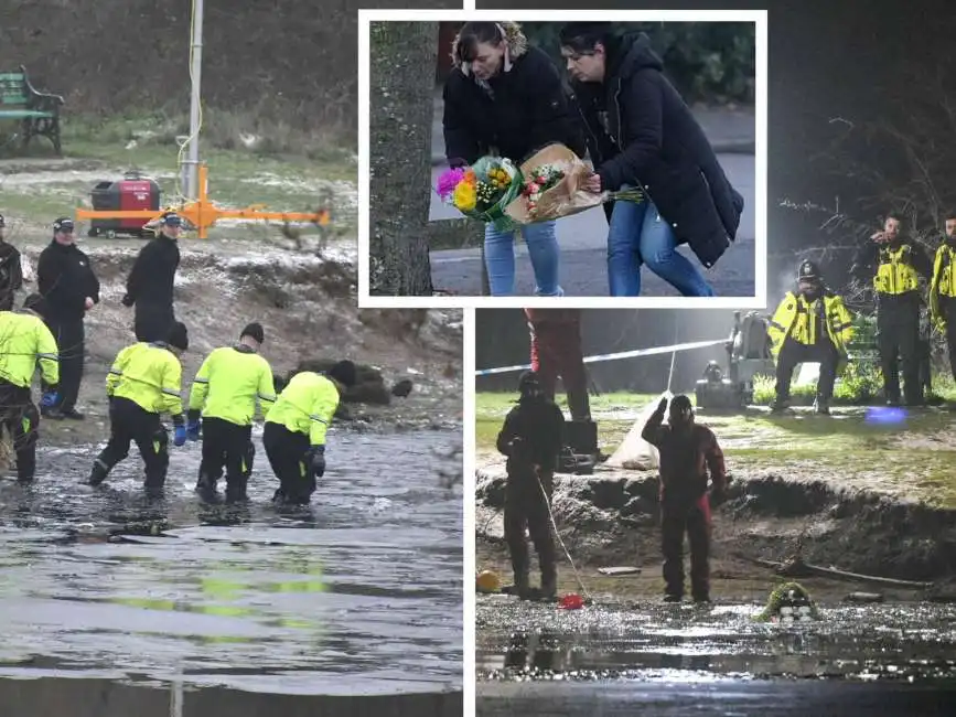 bambini morti nel lago ghiacciato a solihull regno unito