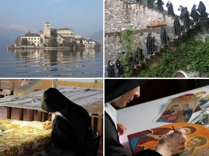 clausura abbazia mater ecclesiae isola san giulio clausura 