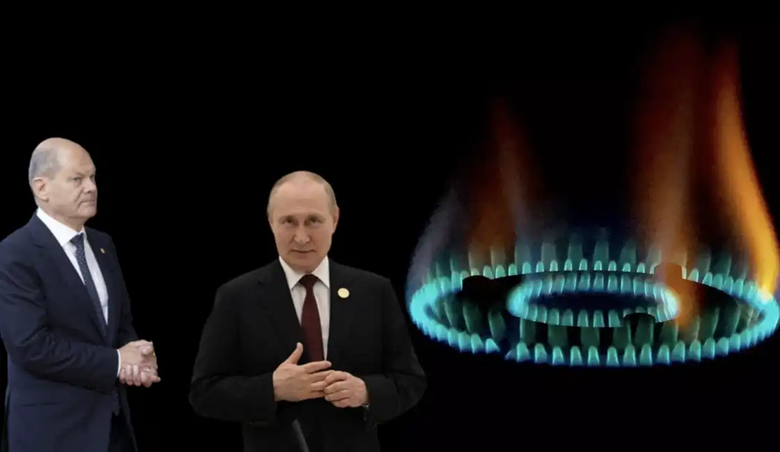 gas vladimir putin olaf scholz germania russia