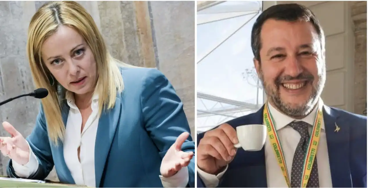 giorgia meloni matteo salvini 