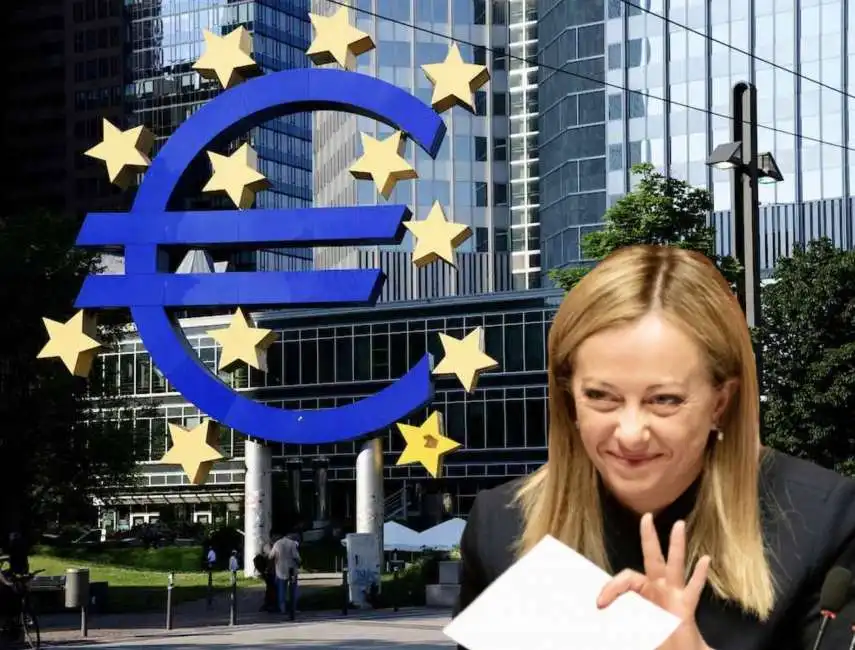 giorgia meloni ue bce euro