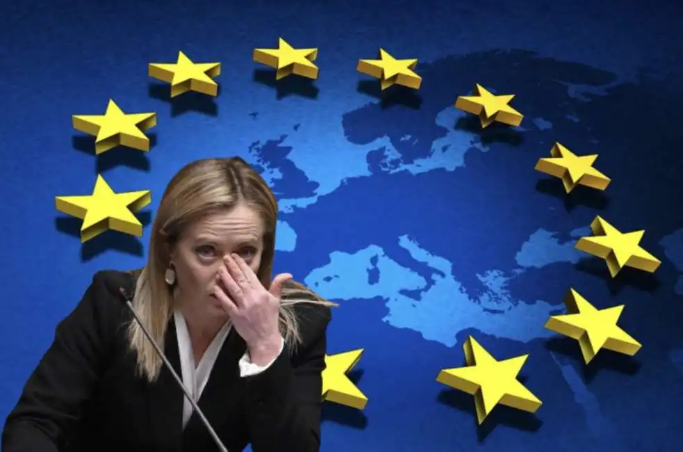 giorgia meloni ue unione europea europa 