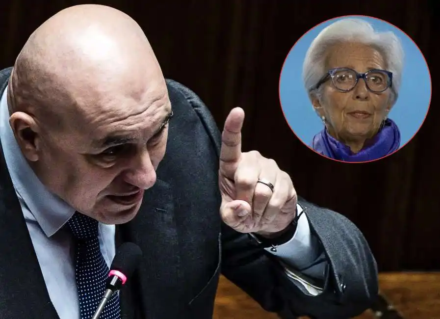 guido crosetto christine lagarde 