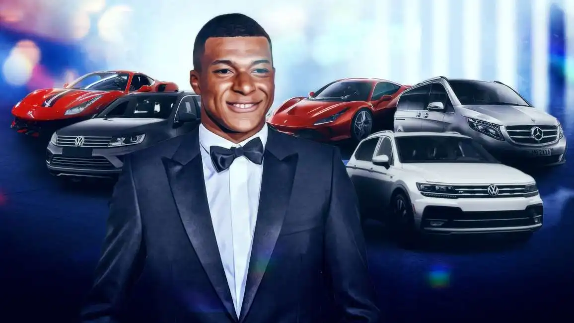 le auto di kylian mbappe 