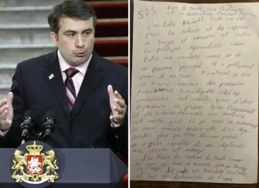 lettera a macron presidente georgia 