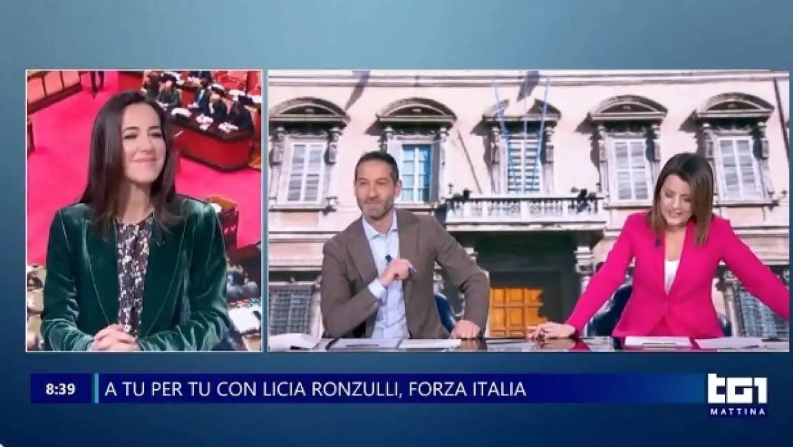 licia ronzulli a tg1 mattina 1