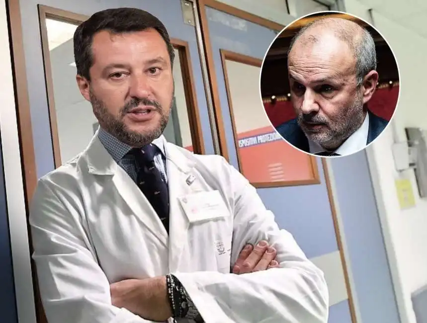 matteo salvini orazio schillaci 