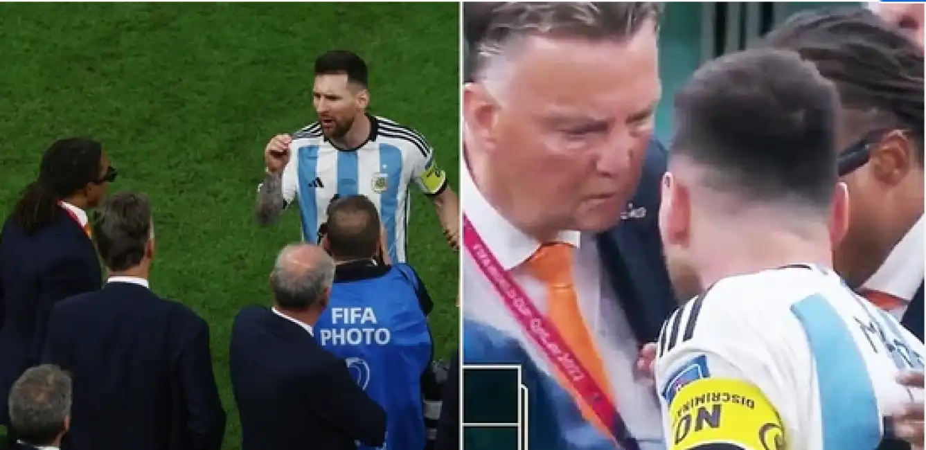 messi van gaal