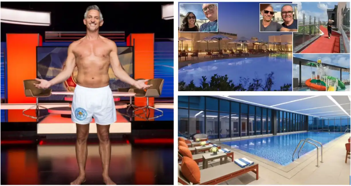 resort che ospita lineker e commentatori bbc 1